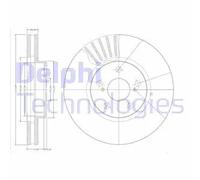 DELPHI BG3189 Disco de freno