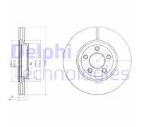 DELPHI BG3704 Disco de freno