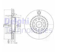 DELPHI Discos de freno para LANCIA: Thesis (Ref: BG3723)