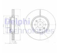 DELPHI BG3929 Disco de freno