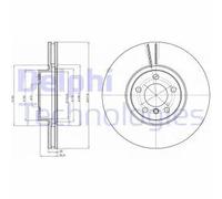 DELPHI BG9063C Disco de freno