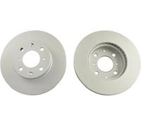 2x Disco de freno ventilado BR-2212-C KAVO PARTS para HONDA CIVIC IV Sedán