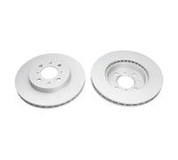 KAVO PARTS 2x Disco de Freno Delantero Ventilado para Honda Jazz III Ge 1.2 1.3i