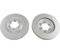 2x Disco de freno ventilado BR-3715-C KAVO PARTS para ISUZU D-MAX II
