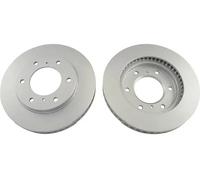 2x Disco de freno ventilado BR-5770-C KAVO PARTS para MITSUBISHI FIAT