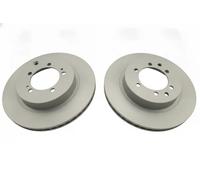 2x Disco de freno ventilado BR-5784-C KAVO PARTS para MITSUBISHI LANCER VII