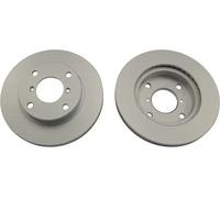 2x Disco de freno ventilado BR-8707-C KAVO PARTS para SUZUKI SWIFT II Hatchback