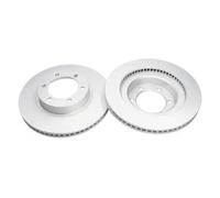KAVO PARTS 2x Discos de Freno Delanteros Ø3376 MM Ventilado Recubierto para