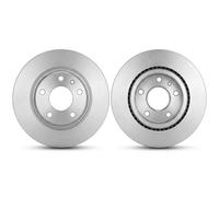2x Disco de freno ventilado BS-5480C OPTIMAL para AUDI VW SEAT