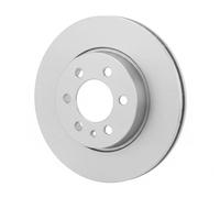 2x Disco de freno ventilado DDF1241C FERODO para BMW 5 5 Touring