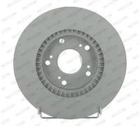FERODO Discos de freno para HONDA: CR-V, Stream, FR-V, Civic (Ref: DDF1496C)