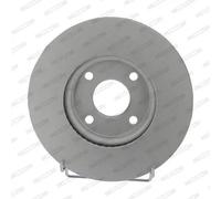 2x Disco de freno ventilado DDF2478C FERODO para FORD ECOSPORT