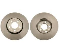 2x Disco de freno ventilado DF4238 TRW para VOLVO V70 I S80 I V70 II S60 I S70