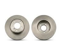 2x Disco de freno ventilado DF4390S TRW para BMW 7