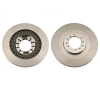 2x Disco de freno ventilado DF4485 TRW para MITSUBISHI PAJERO II Canvas Top L200