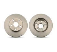 2x Disco de freno ventilado DF4877 TRW para TOYOTA LEXUS