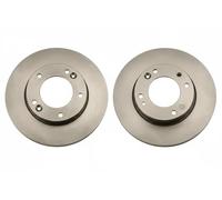 TRW Disco de freno DF6081S delantero ventilado 1 pieza