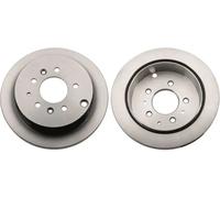 2x Disco de freno ventilado DF6291 TRW para MAZDA MPV II