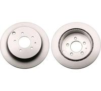 2x Disco de freno ventilado DF6385 TRW para MAZDA CX-7