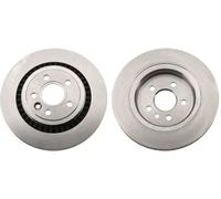 2x Disco de freno ventilado DF6387 TRW para VOLVO V60 I V70 III S80 II XC70 II