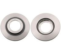 2x Disco de freno ventilado DF6486 TRW para PORSCHE 911 911 Targa 924 944 914