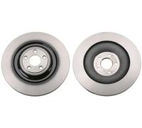 2x Disco de freno ventilado DF6654S TRW para JAGUAR XJ XK II Coupé XF I