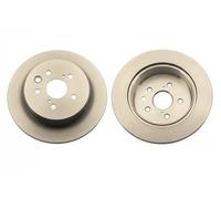 2x Disco de freno ventilado DF6691 TRW para LEXUS GS RC IS III