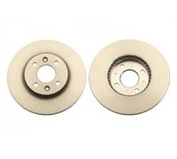 2x Disco de freno ventilado DF6693 TRW para RENAULT MEGANE Scénic