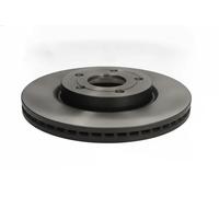 2x Disco de freno ventilado DF6708 TRW para FORD PUMA