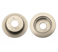 2x Disco de freno ventilado DF6710 TRW para SSANGYONG RODIUS I RODIUS II