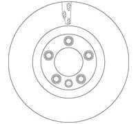 TRW Discos de freno para PORSCHE: Cayenne & VOLKSWAGEN: Touareg (Ref: DF6772S)