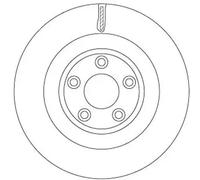 TRW Discos de freno para JAGUAR: F Type (Ref: DF6816S)