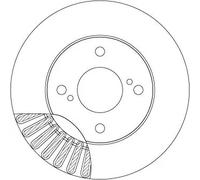 TRW Discos de freno para SUZUKI: Ignis (Ref: DF6990)