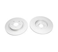 2x Disco Freno Ø290mm Trasero Completo para Toyota Avensis Familiar 1.8 2.2 D-4D