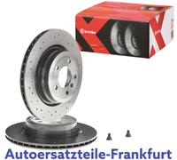 2x Discos de freno BREMBO BMW SERIE 3 E90 E91 E92 E93 + X1 E84 xDrive 28i TRA...