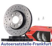 Disco de freno BREMBO 0958433X delantero, perforado, ventilado , perforado, 1 Pieza