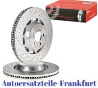2x discos de freno BREMBO DELANTEROS MERCEDES BENZ CLASE S W222 + A217 +...