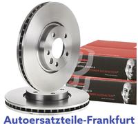 2x discos de freno BREMBO DELANTEROS VW TRANSPORTER T5 T6 MULTIVAN CALIFORNIA...