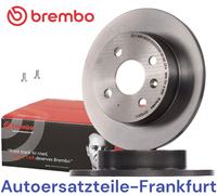 BREMBO Discos de freno para OPEL: Astra, Meriva & VAUXHALL: Astra, Meriva, Zafira (Ref: 08.7626.11)
