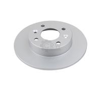 2x Discos de Freno Delanteros Ø238 MM Completo Recubierto para Renault Twingo I