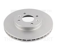 NK 2X Disco De Freno Ø256 Mm Ventilado Recubierto Para Hyundai I20 GB 1.2 1.4