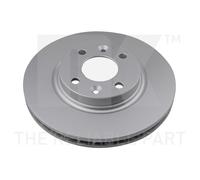 2x Discos de Freno Delanteros Ø258 MM Ventilado Recubierto para Dacia Sandero II