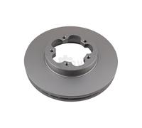 NK 2x Disco de Freno Ø280 MM Ventilado Recubierto Apto para Ford Transit Kasten