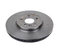 2x Discos de Freno Delanteros Ø300 MM Ventilado Aceitado para Opel Moca / Moca X