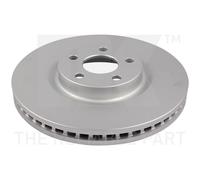 2x Discos de Freno Delanteros Ø316 MM De Ventilado Recubierto para Ford S-MAX