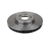 NK 2x Disco de Freno Ø320mm Ventilado para Mercedes-Benz Clase Gla 2033124