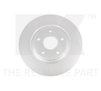 2x Discos de Freno Delanteros Ventilado Recubierto para Lancia Voyager Rt 404