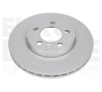 2x Discos de Freno Delanteros Ventilado Recubierto para VW Polo Seat Ibiza V