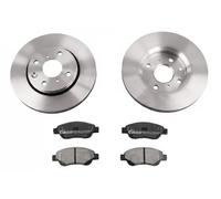 2x Discos + pastillas Eje delantero ventilado V42-0872 VAICO