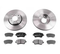 2x Discos + pastillas Frontal del vehículo ventilado V46-1229 VEMO VAICO
